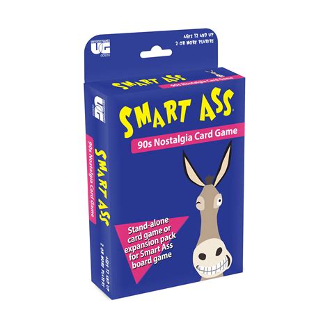 smart ass expansion cards|Smart Ass ‘90s Nostalgia Card Game .